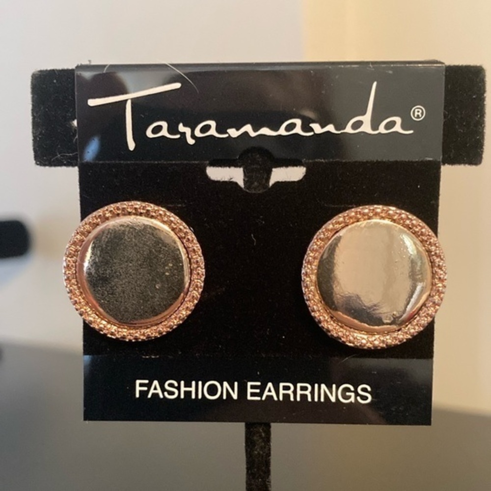 Taramanda Silver and Gold-Tone Earrings
